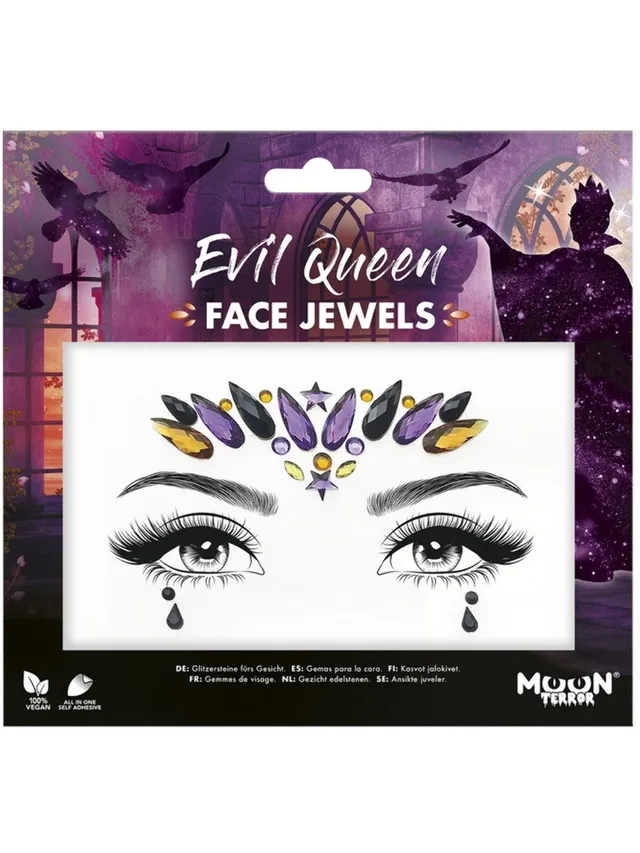 smiffys-makeup-fx-moon-terror-face-jewels-evil-queen-selbstkle image 1