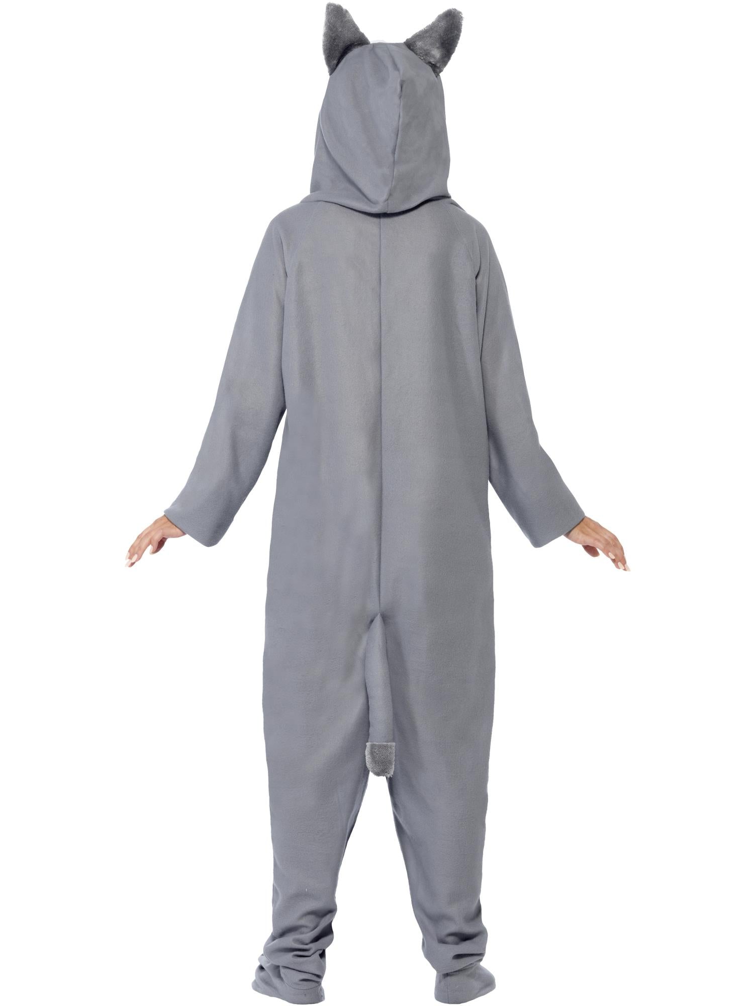 smiffys-fever-wolf-kost-m-grau-overall-mit-kapuze image 4