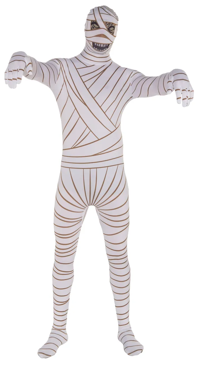 rubie-s-deluxe-second-skin-ganzk-rperanzug-skeleton-m image 1