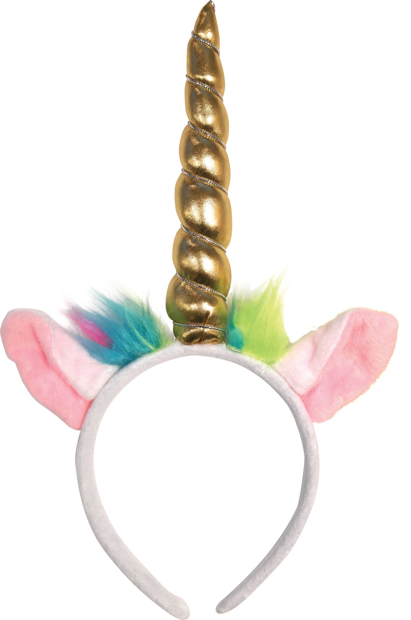 rubies-licorne-haarreif-einhorn-gold-mit-horn image 2