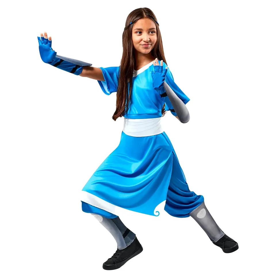 rubies-deluxe-avatar-katara-kinderkost-m-7-8-jahre image 1