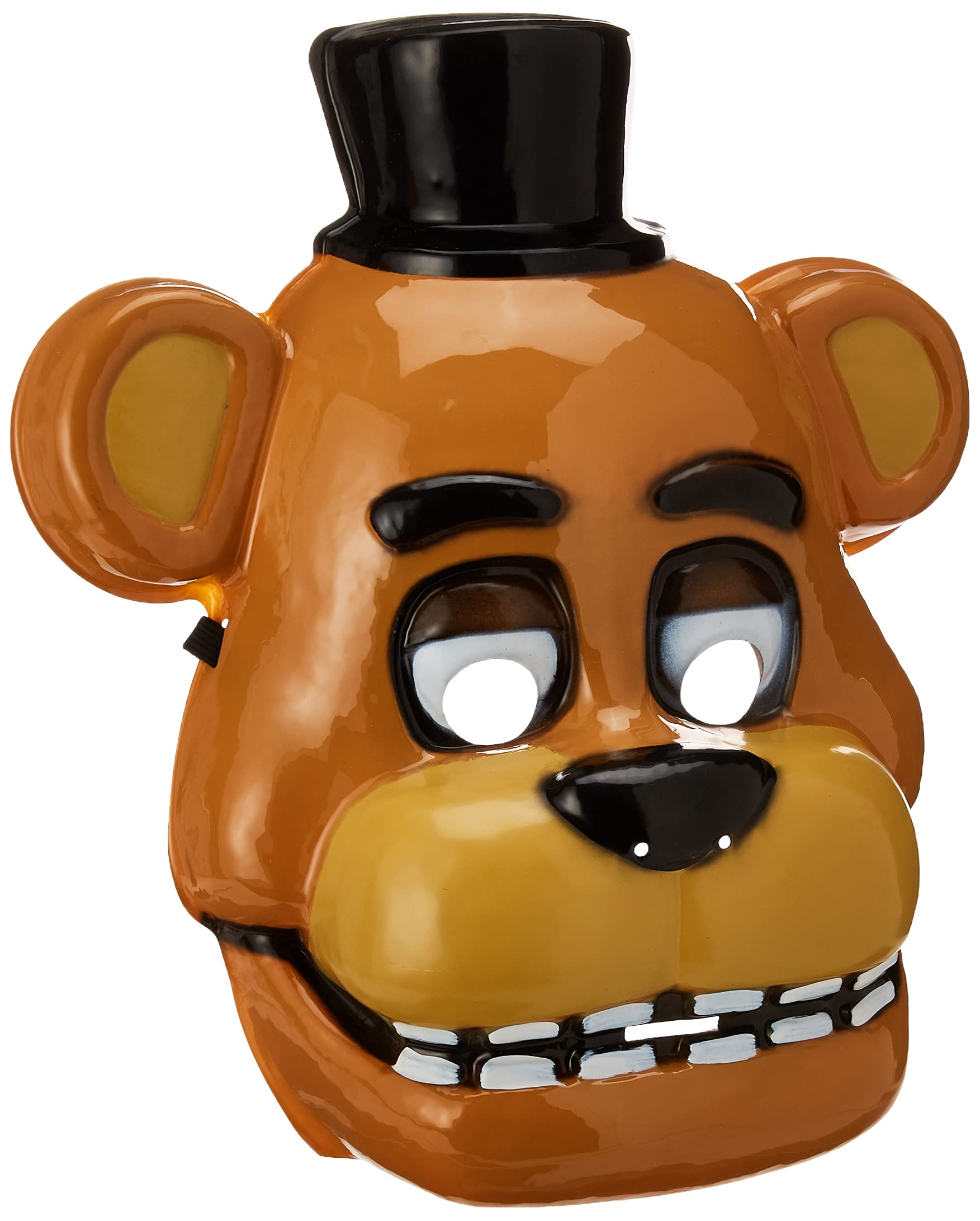 rubie-s-deluxe-freddy-fazbear-halbmaske-fnaf-herren-kunststoff image 2