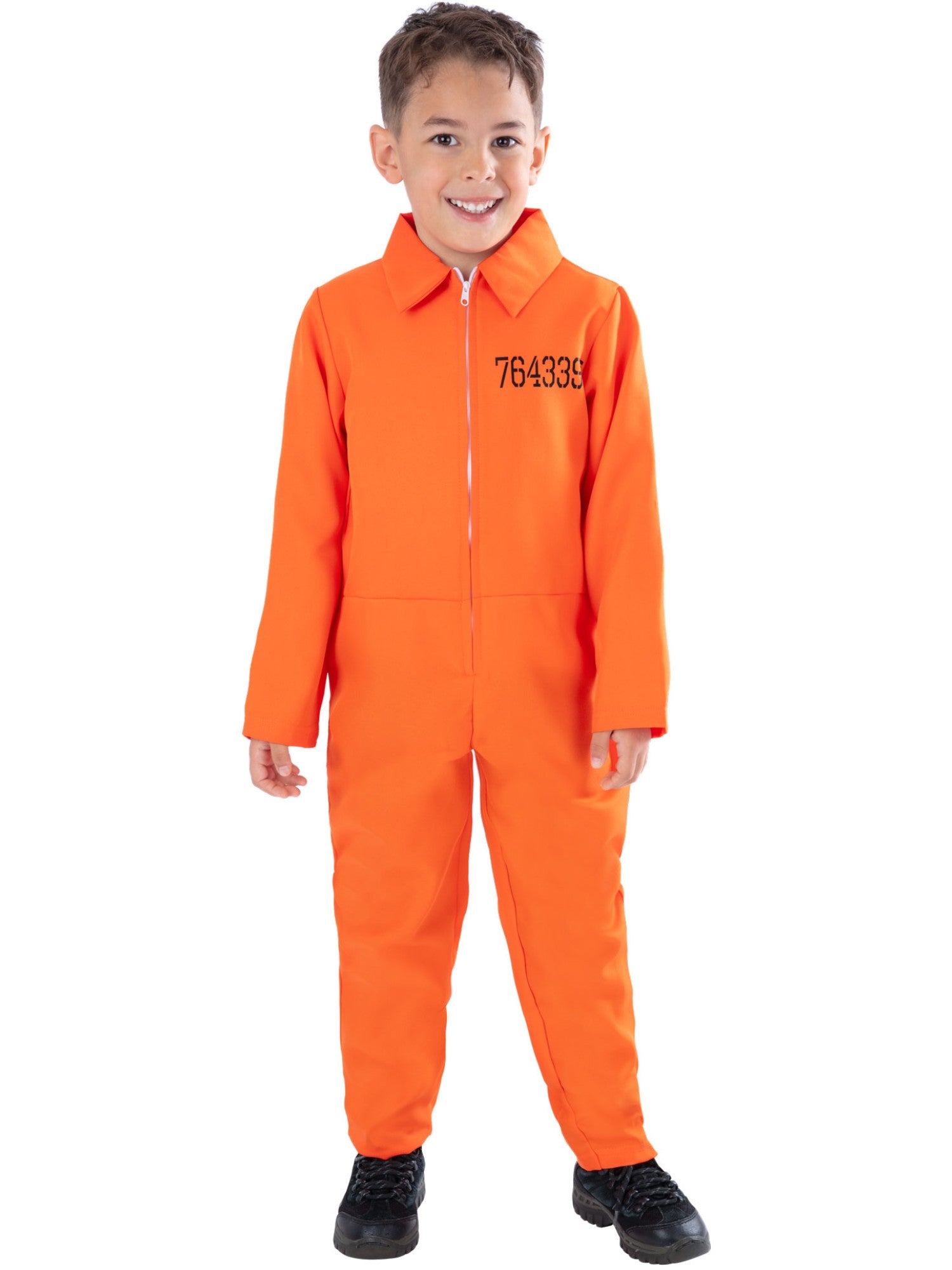 smiffys-fever-escaped-prisoner-kinderkost-m-orange-overall image 1