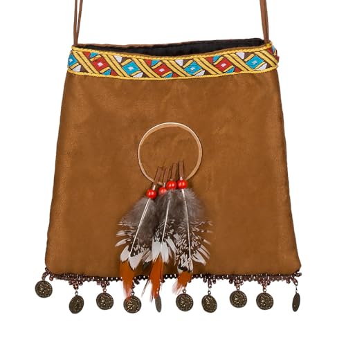 boland-accessories-handtasche-indianer-aymara-braun-20-cm image 7
