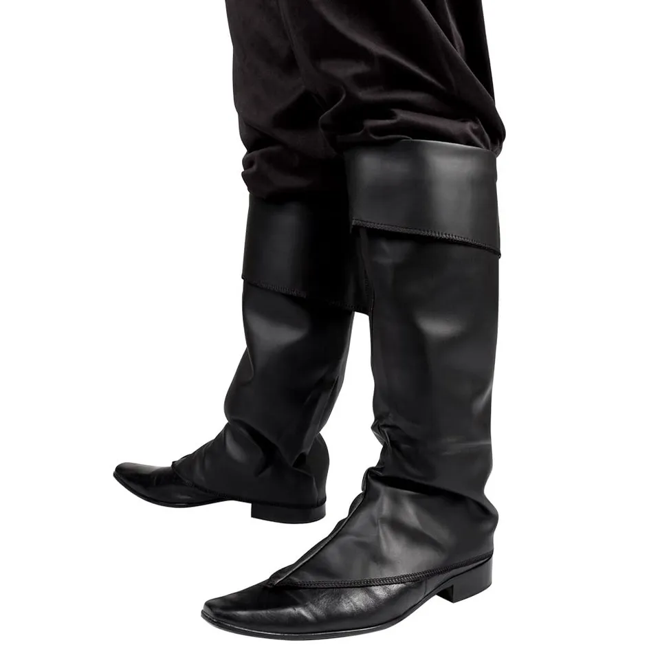 boland-accessories-stiefelstulpen-hunter-schwarz-glattleder image 1