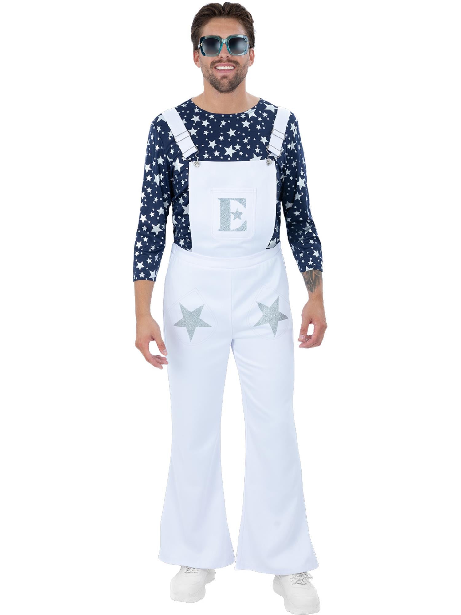 smiffys-fever-elton-john-dungarees-herrenkost-m-gr-l-70er-sterne image 4
