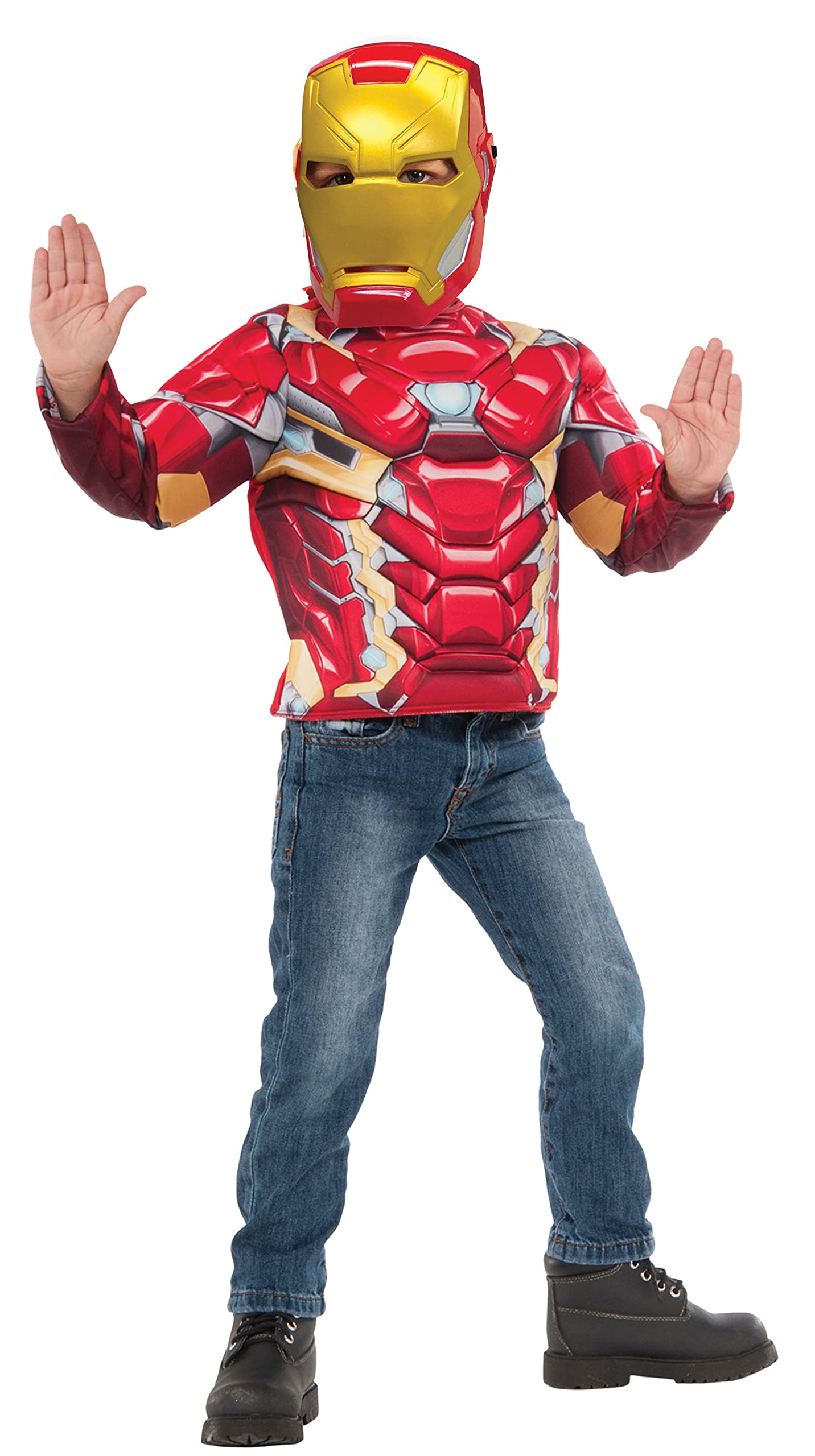 rubie-s-deluxe-iron-man-muskelshirt-kost-m-small-116 image 1