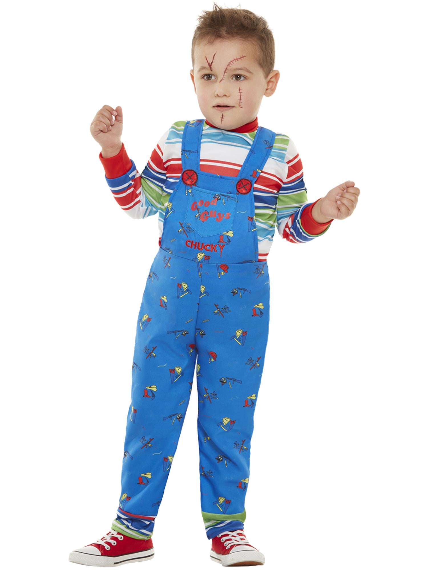 smiffys-fever-toddler-chucky-kost-m-blau-1-4-jahre-lizenz image 4