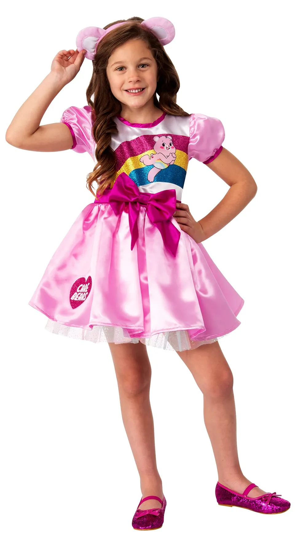 rubie-s-deluxe-cheer-bear-kleid-kinderkost-m-small image 1