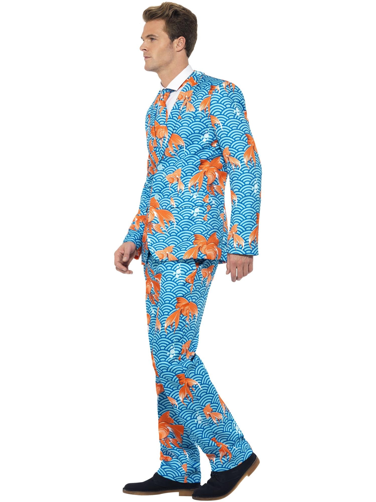 smiffys-stand-out-suits-goldfish-anzug-blau-orange-gr-e-m image 3
