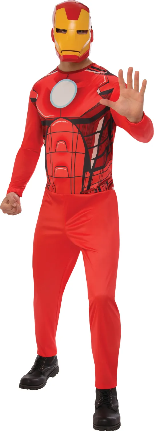 rubies-iron-man-kost-m-erwachsene-einsteiger-overall image 1