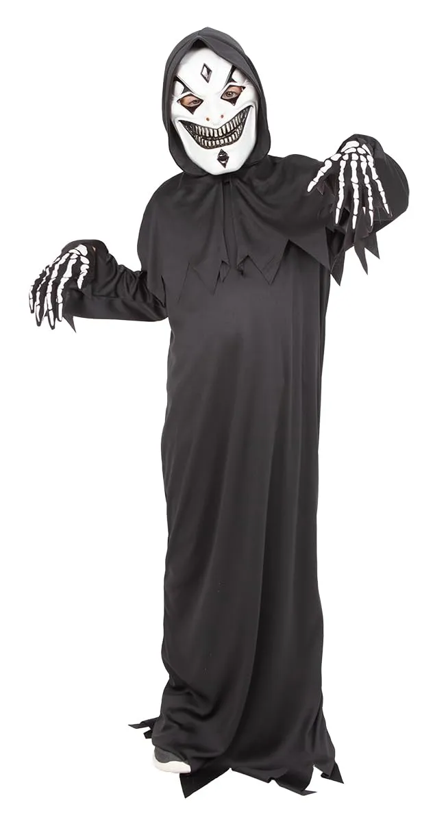 rubie-s-deluxe-clown-kost-m-kinder-l-11-13-j-mit-maske image 1