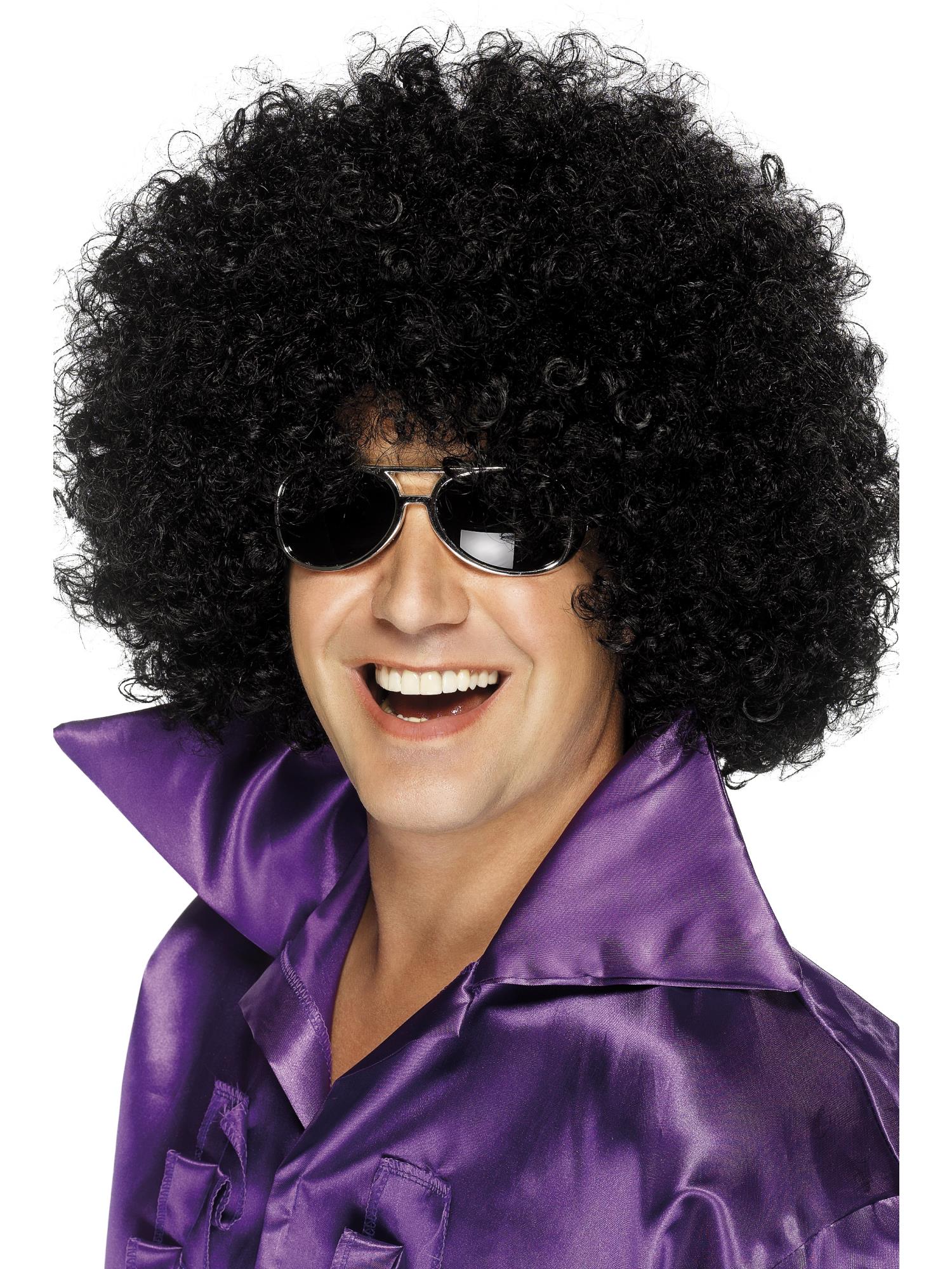 smiffys-fever-afro-per-cke-mega-huge-schwarz-volumin-s image 1