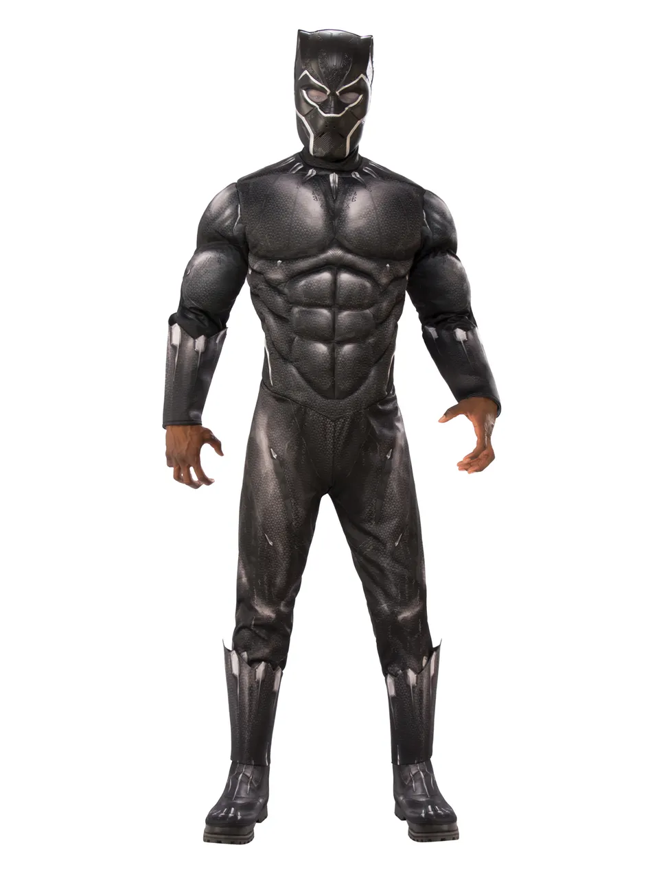 rubies-black-panther-endgame-kost-m-schwarz-mit-maske image 1