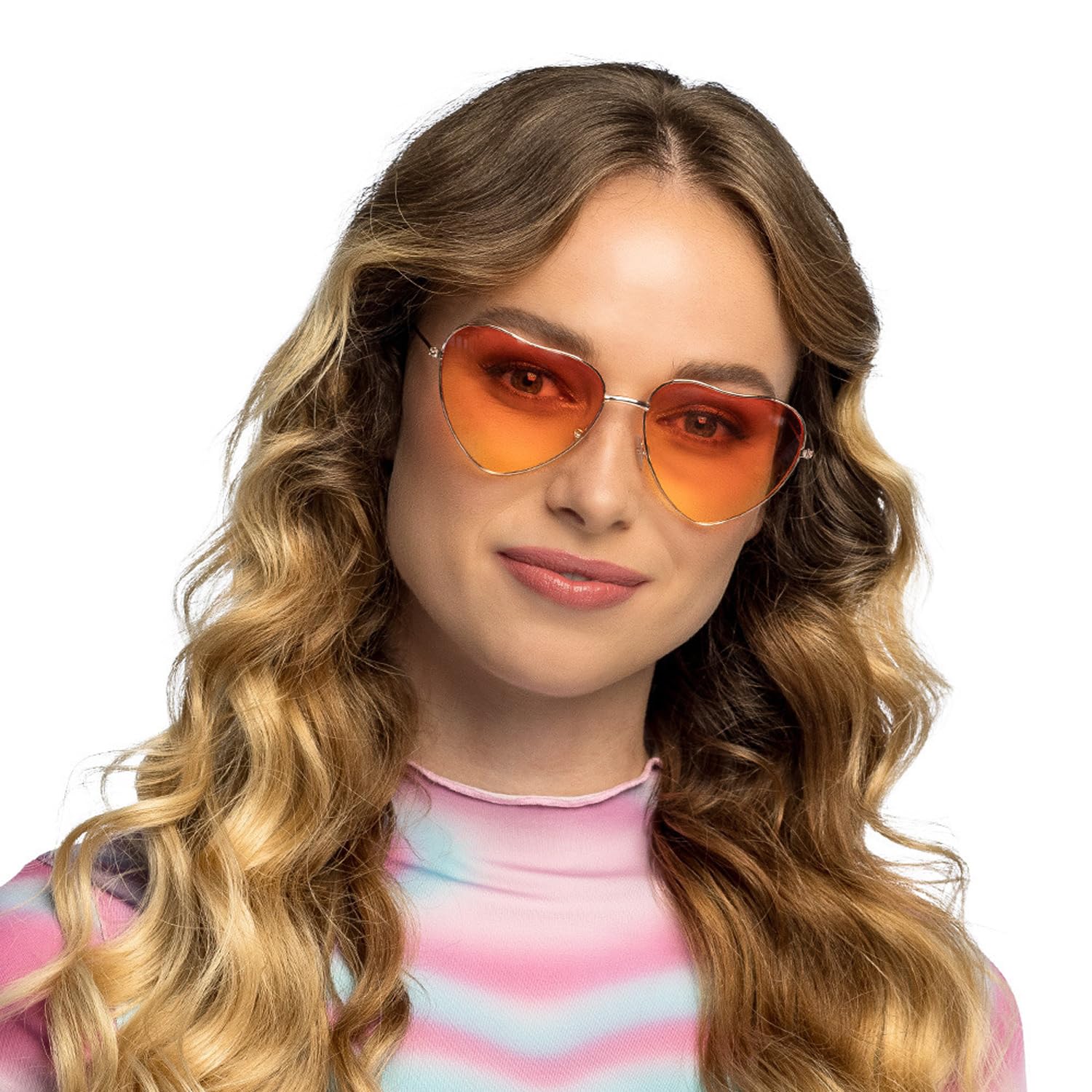 boland-groovy-love-partybrille-herz-orange-6-st-ck image 3