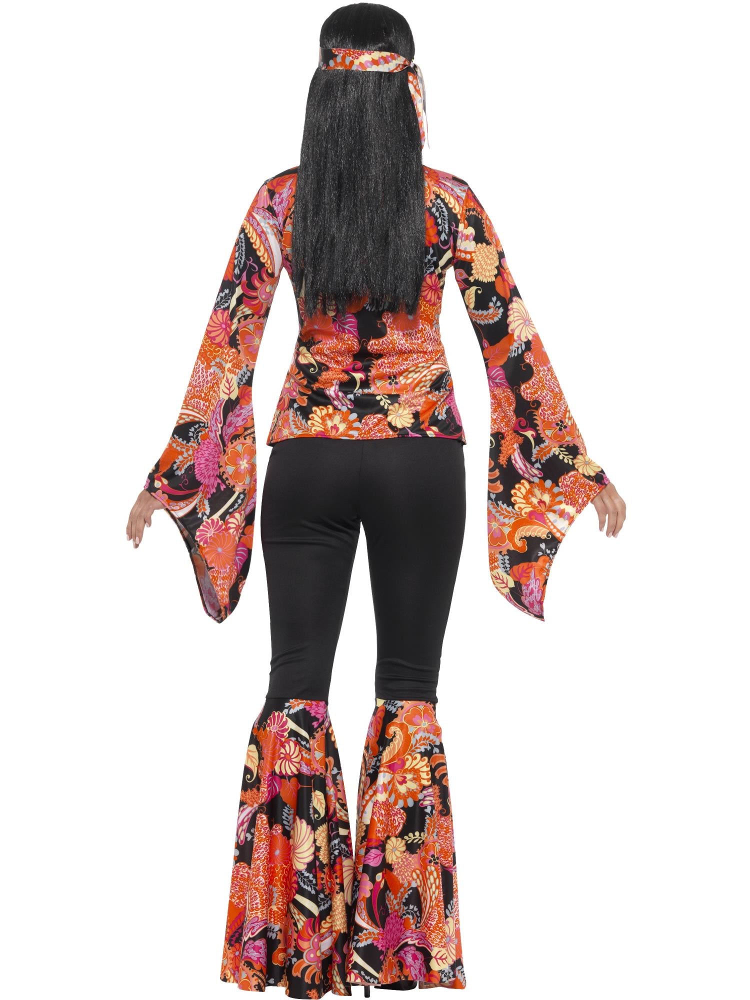 smiffys-fever-willow-hippie-kost-m-m-bunt-4-tlg image 2