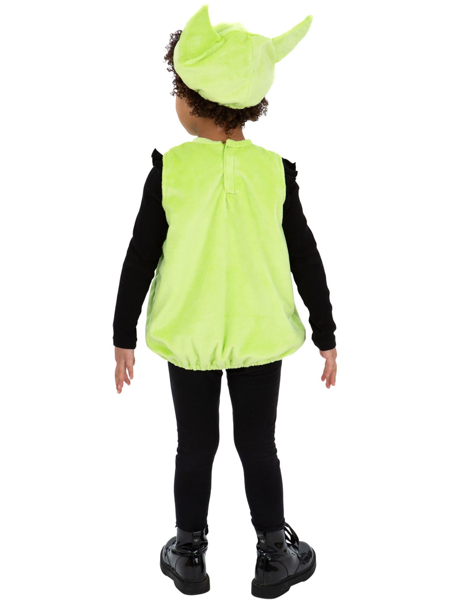 smiffys-fever-alien-tabard-kost-m-kleinkind-1-2-jahre-gr-n image 2