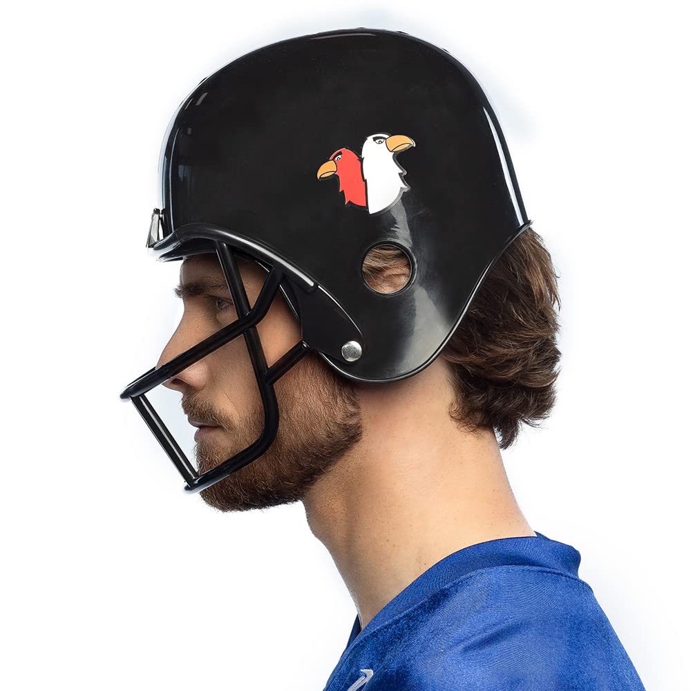 boland-01393-american-football-helm-erwachsene-schwarz-mit-gitter image 2