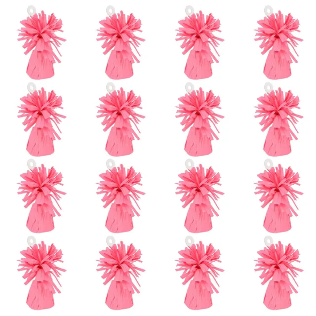 boland-decorations-ballongewichte-rosa-16-st-ck-metallic image 1