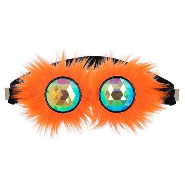 boland-61870-rave-partybrille-orange-mit-pl-sch-und-hologlas image 1