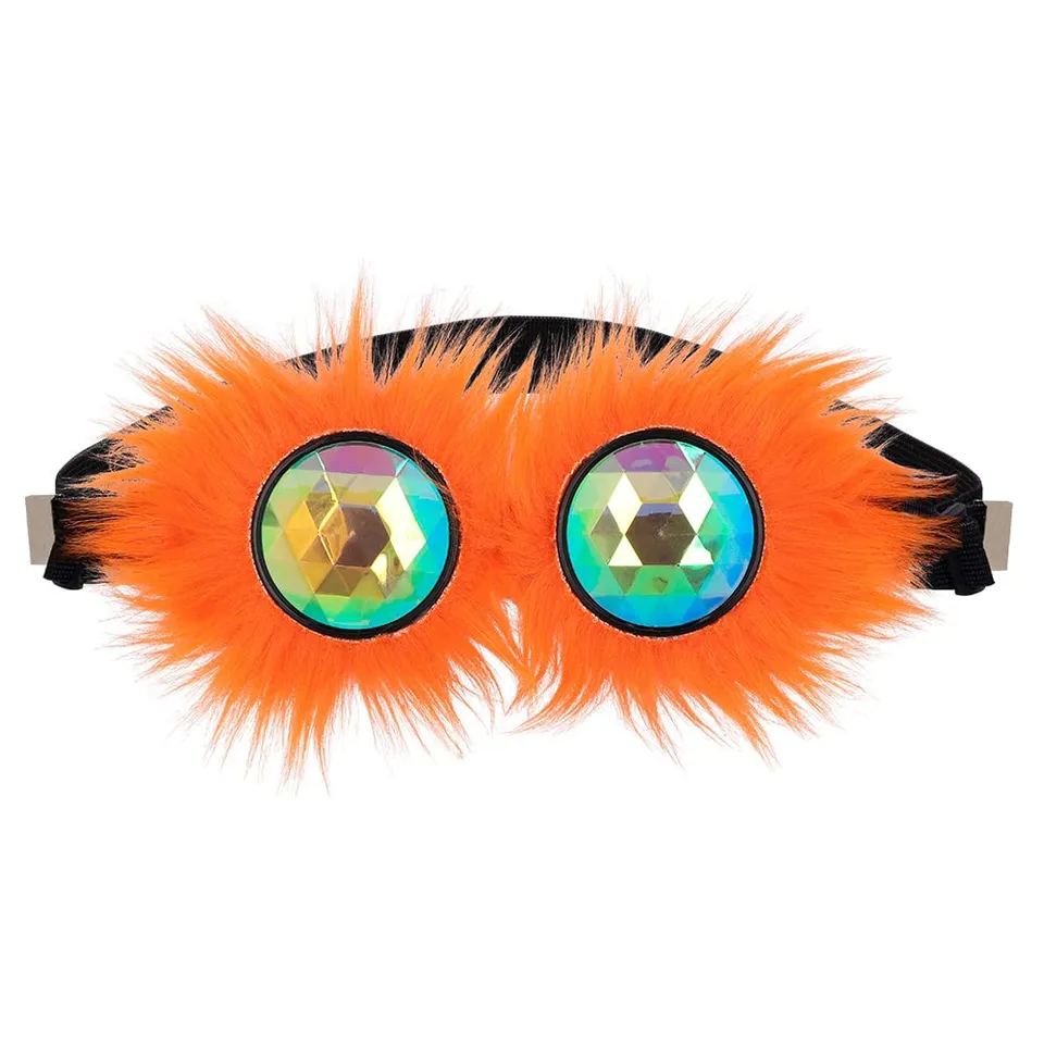 boland-61870-rave-partybrille-orange-mit-pl-sch-und-hologlas image 1