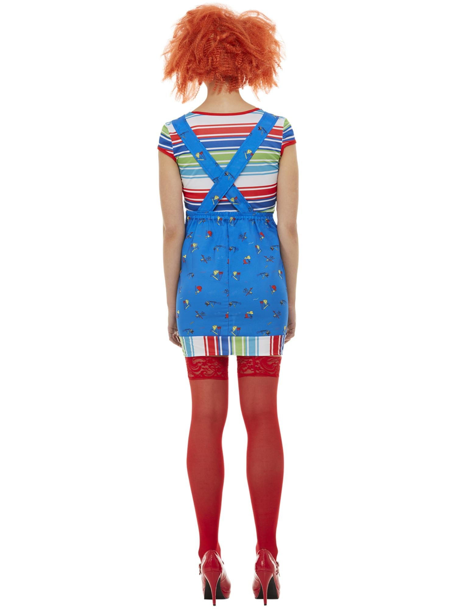 smiffys-fever-chucky-kost-m-blau-damen-mit-kleid-gr-l image 2