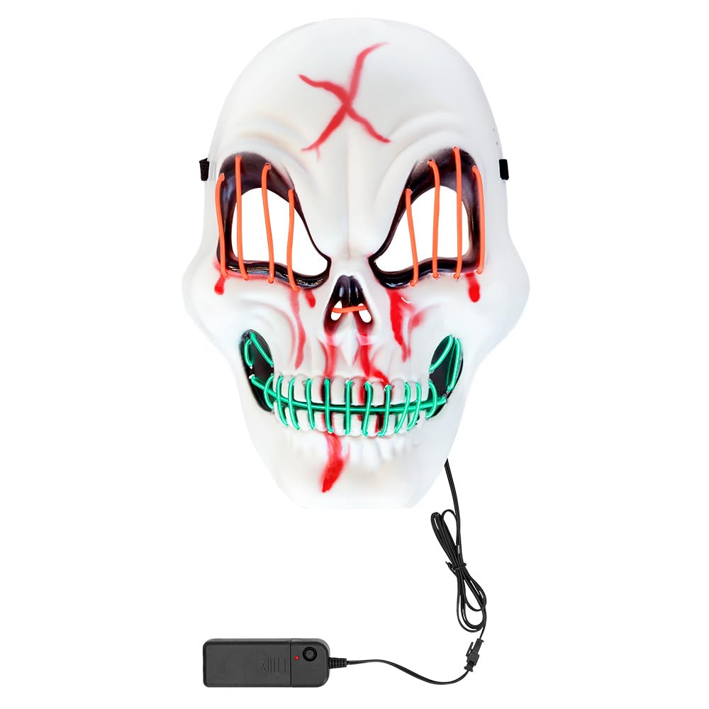boland-led-maske-mit-licht-horrormaske-karneval-halloween image 4