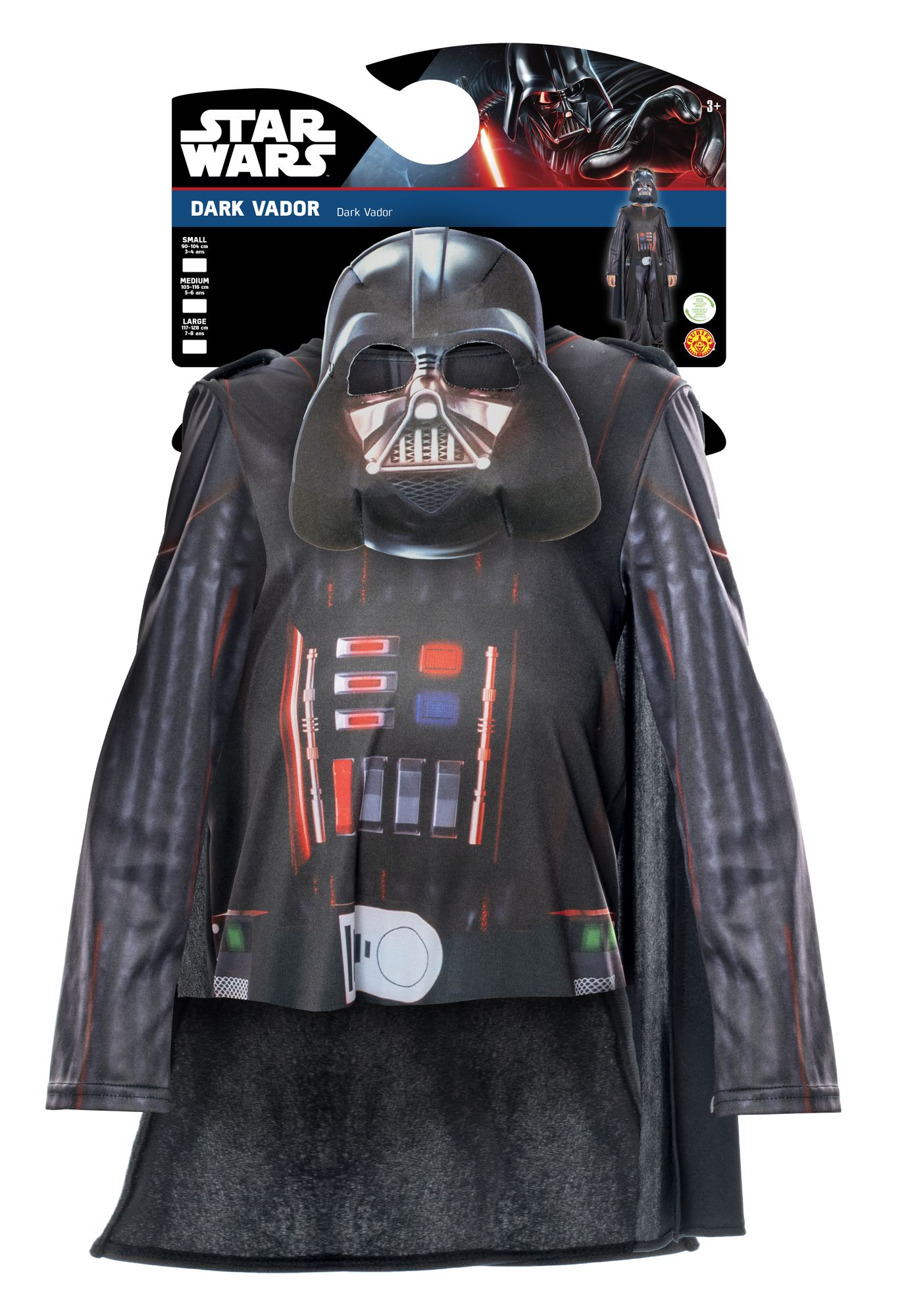 rubies-darth-vader-green-collection-kost-m-kinder-cape image 2
