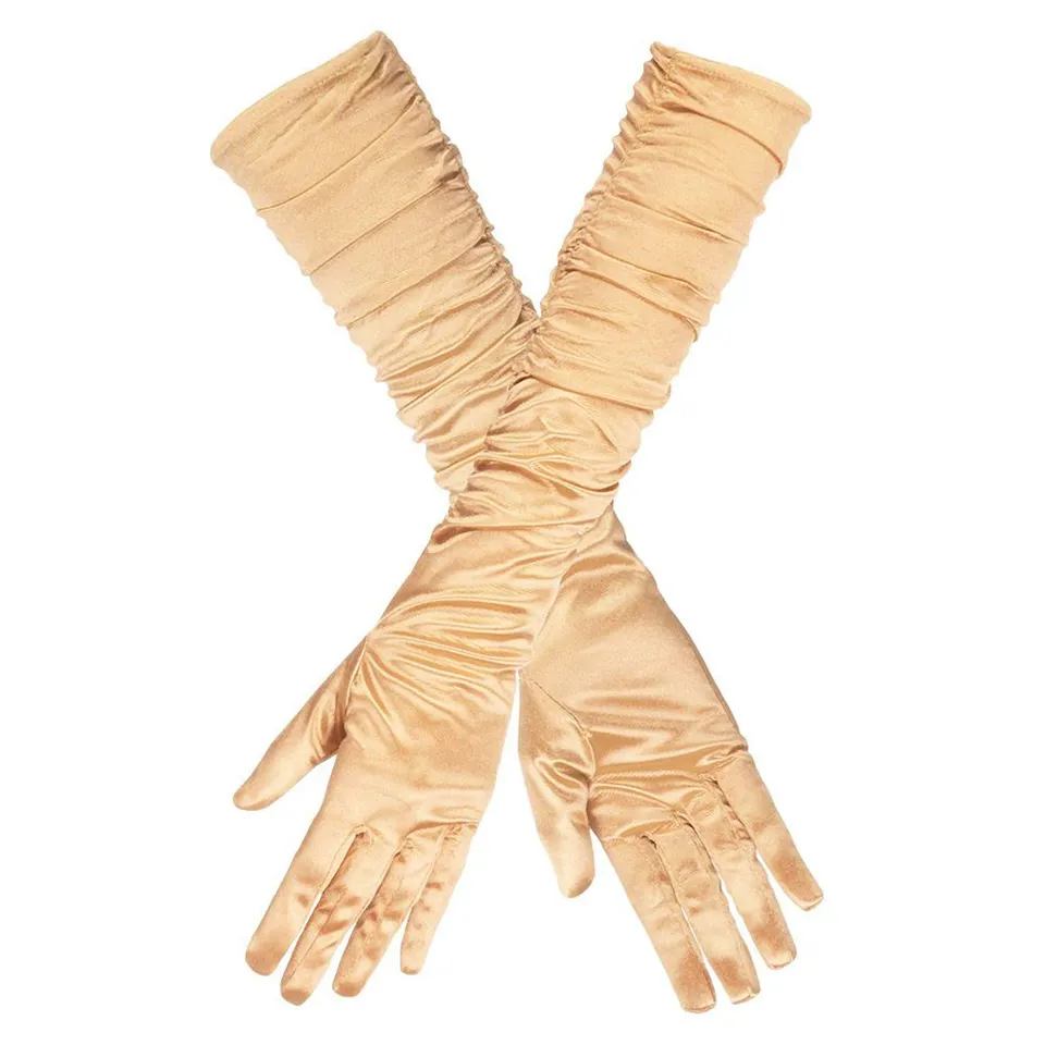 boland-accessories-hollywood-handschuhe-extra-lang-gold-erwachsene image 1