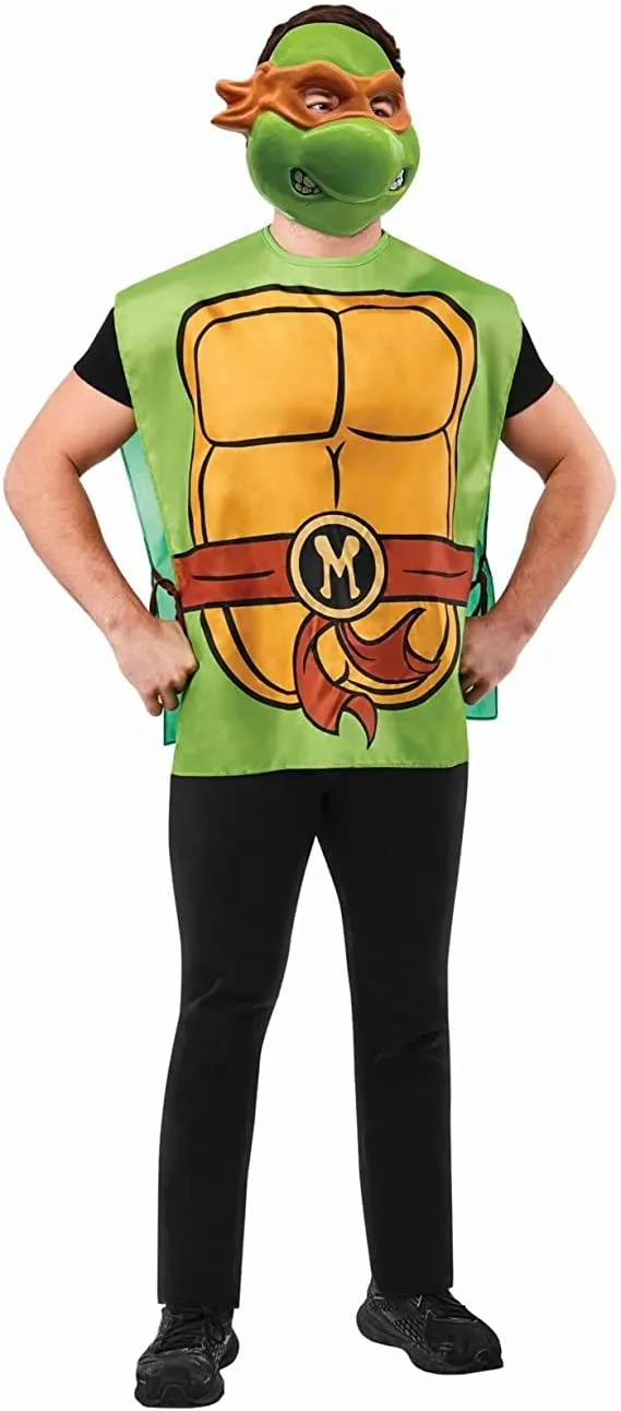 rubie-s-deluxe-michelangelo-kost-m-einheitsgr-e-maske image 1