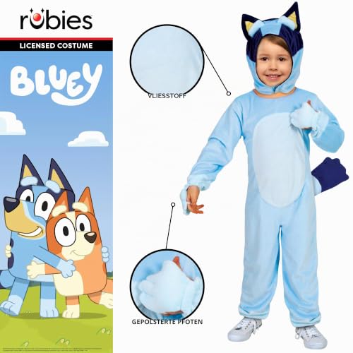 rubie-s-deluxe-bluey-kinderkost-m-overall-offiziell-lizenziert image 8