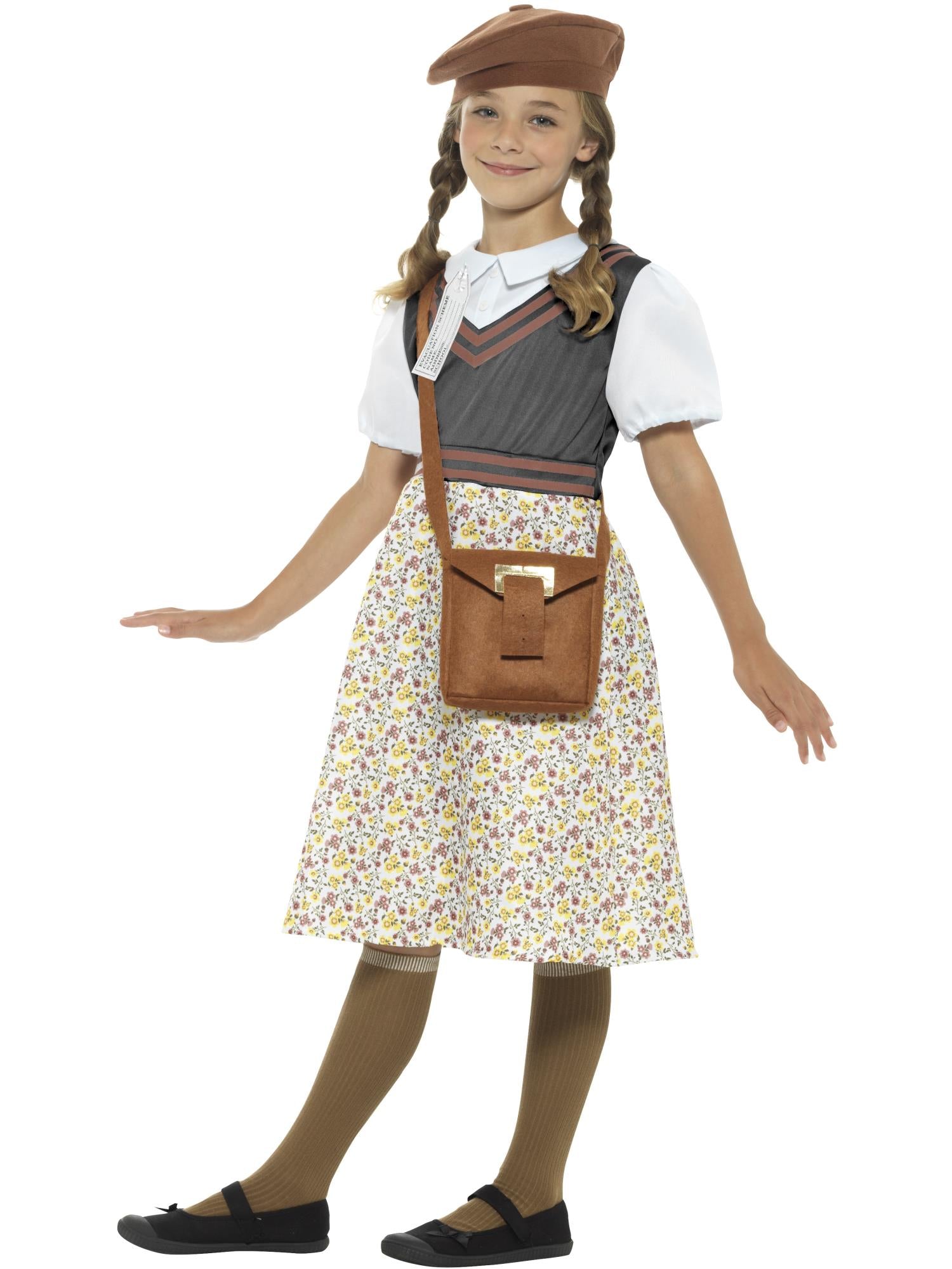 smiffys-fever-evacuee-schulm-dchen-kost-m-m-dchen-grau image 3