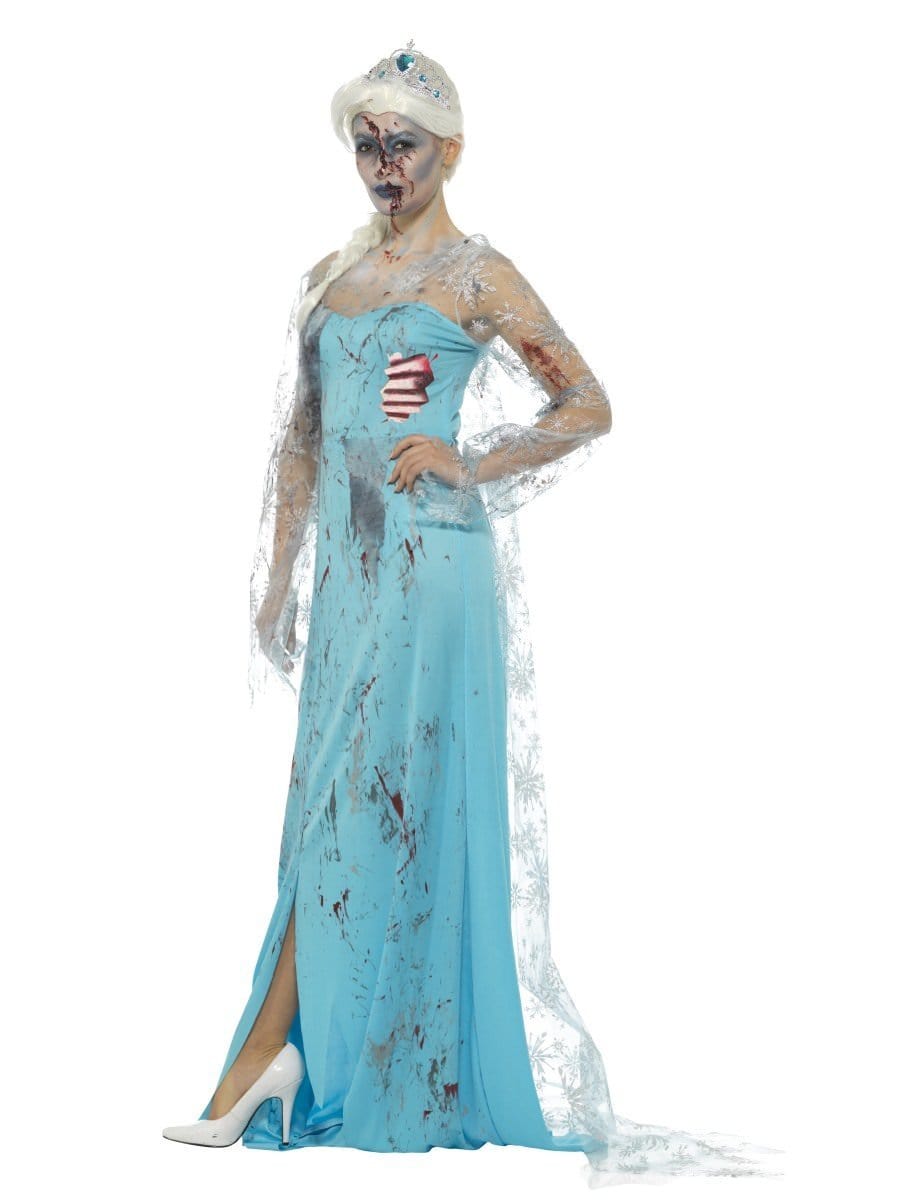 smiffys-fever-zombie-kost-m-damen-blau-froze-to-death image 2