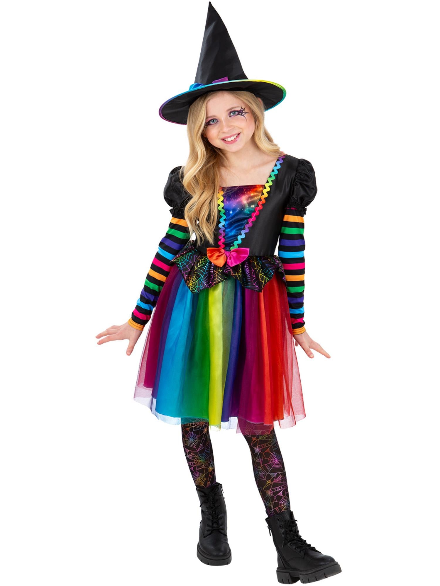 smiffys-fever-rainbow-witch-kost-m-m-dchen-3-tlg-bunt image 4