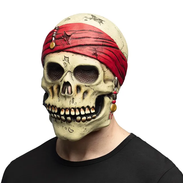boland-horror-maske-pirat-crinson-latex-erwachsene image 1