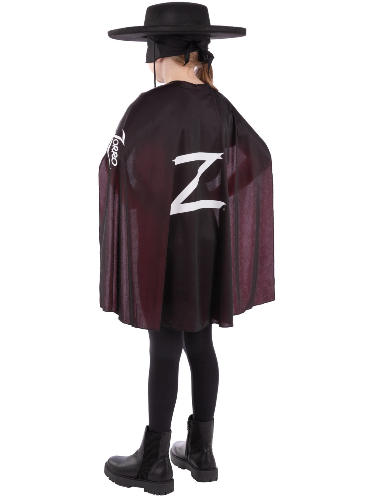 smiffys-fever-zorro-kost-m-kinder-set-4-tlg-schwarz image 2