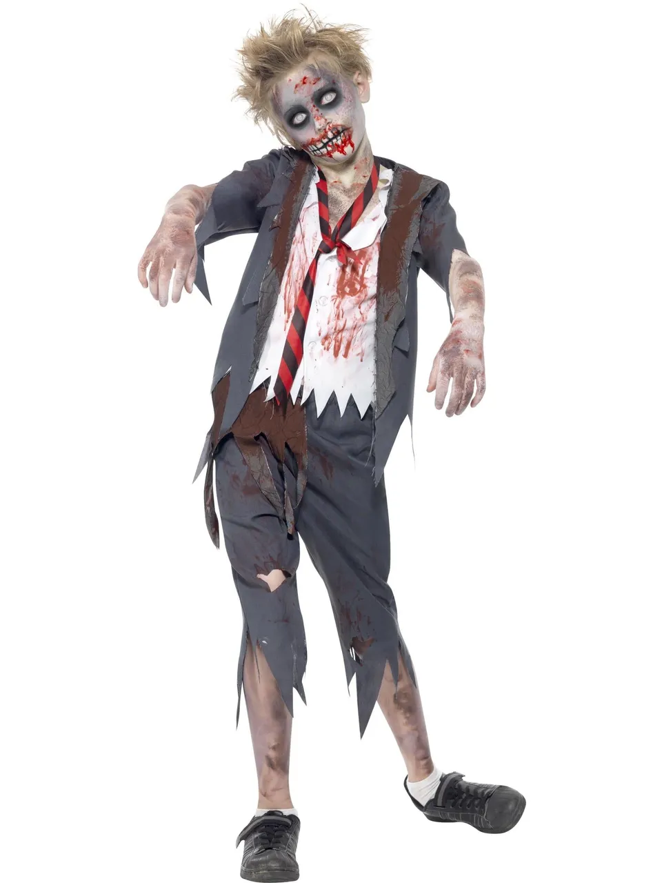 smiffys-zombie-sch-ler-kost-m-jungen-m-grau-7-9-j image 1