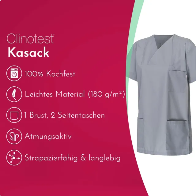 clinotest-personal-schlupfkasack-anna-anton-v-ausschnitt-unisex image 1