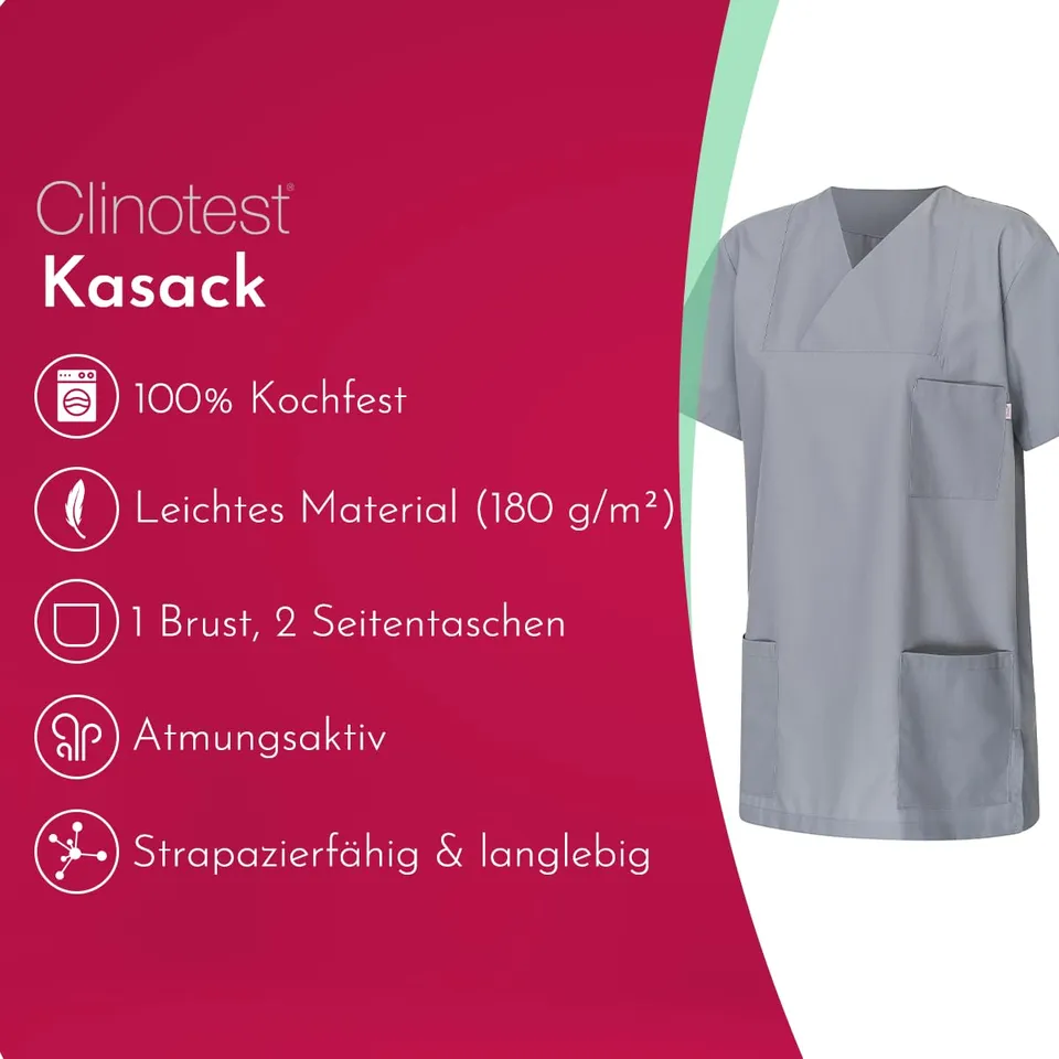 clinotest-personal-schlupfkasack-anna-anton-v-ausschnitt-unisex image 1