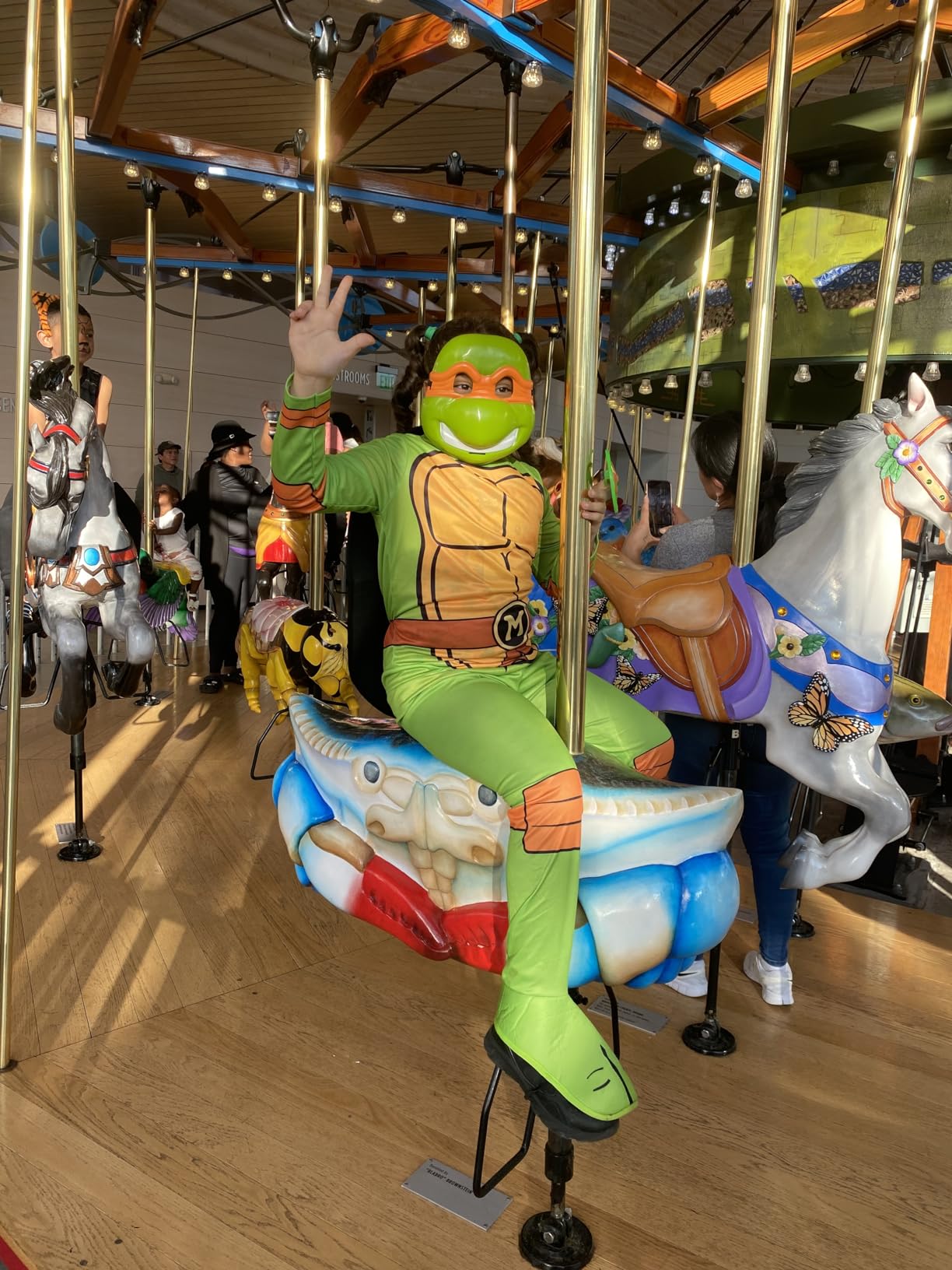 Cooles Turtle-Outfit