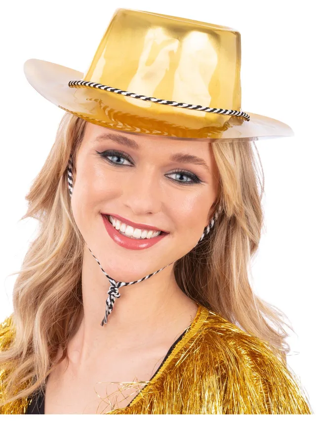 smiffys-fever-cowboyhut-gold-metallic-einheitsgr-e image 1
