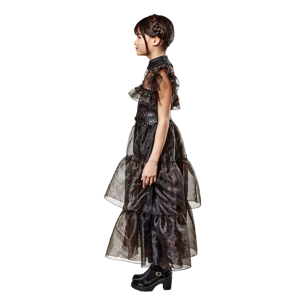 rubie-s-deluxe-wednesday-addams-kost-m-m-dchen-xl-14-16j image 3