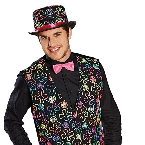 rubie-s-deluxe-dandy-zylinder-neon-kost-mzubeh-r-gr-59 image 2