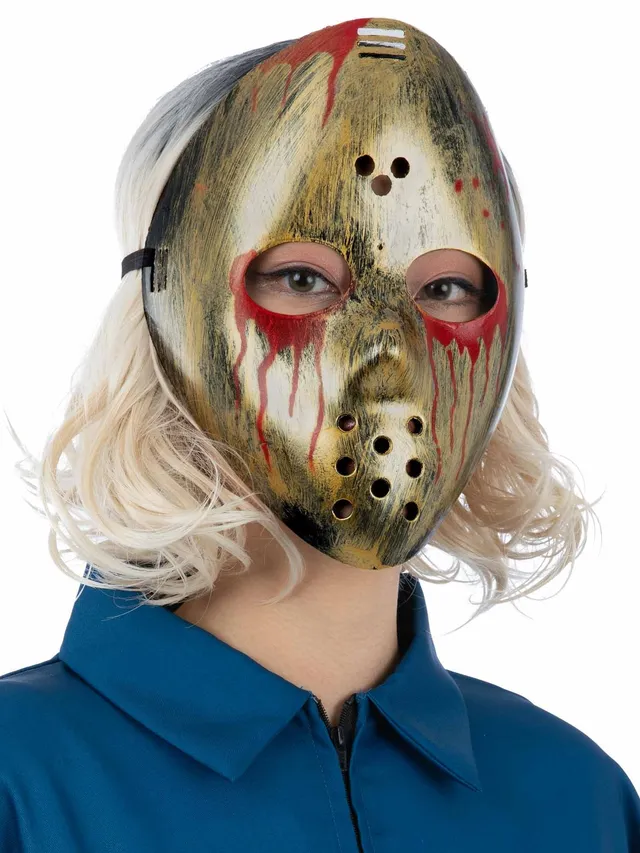 smiffys-fever-hockey-maske-metallic-blutig-horror-einheitsgr-e image 1
