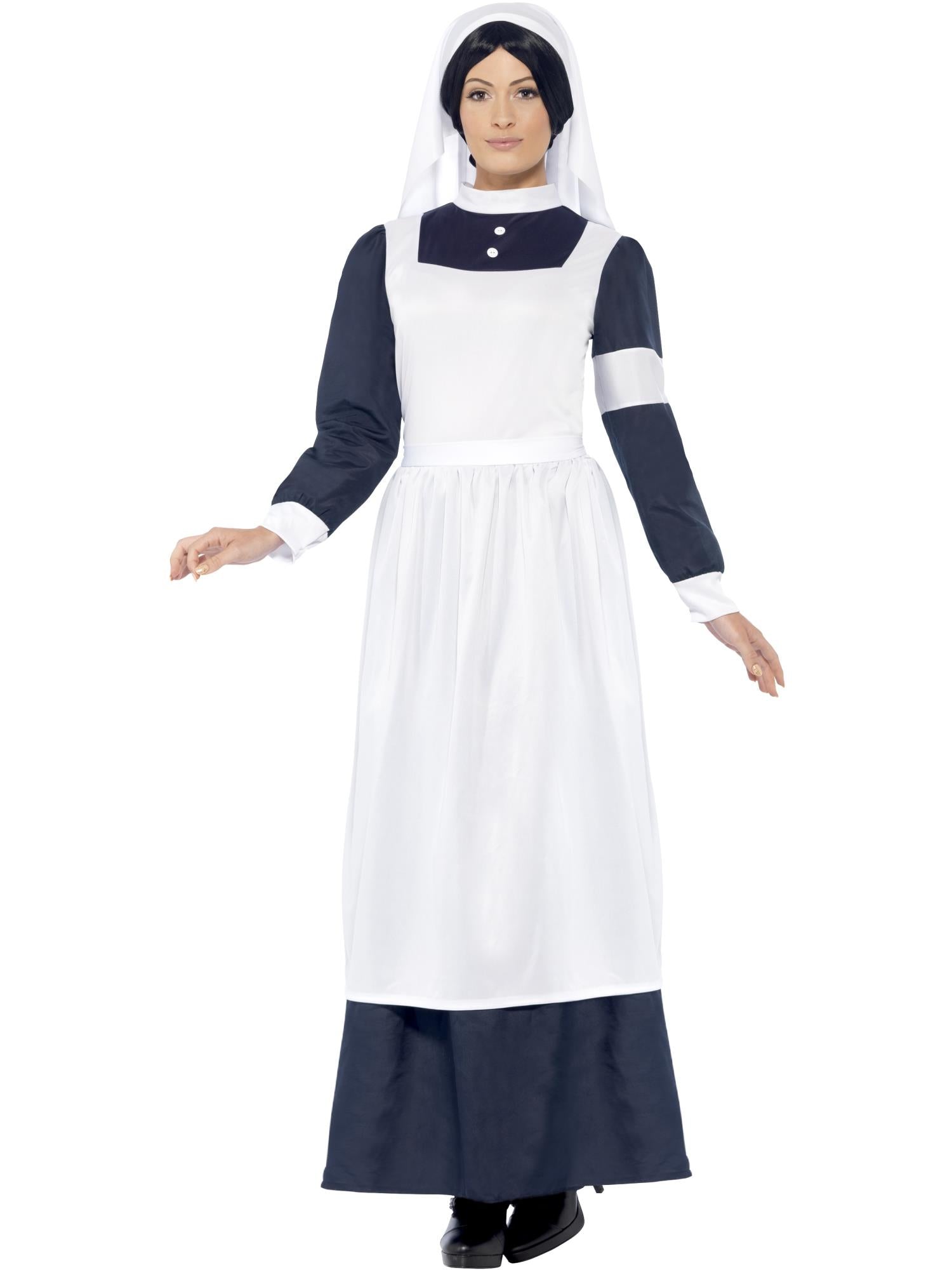 smiffys-fever-krankenschwester-kost-m-damen-wei-gr-m image 1