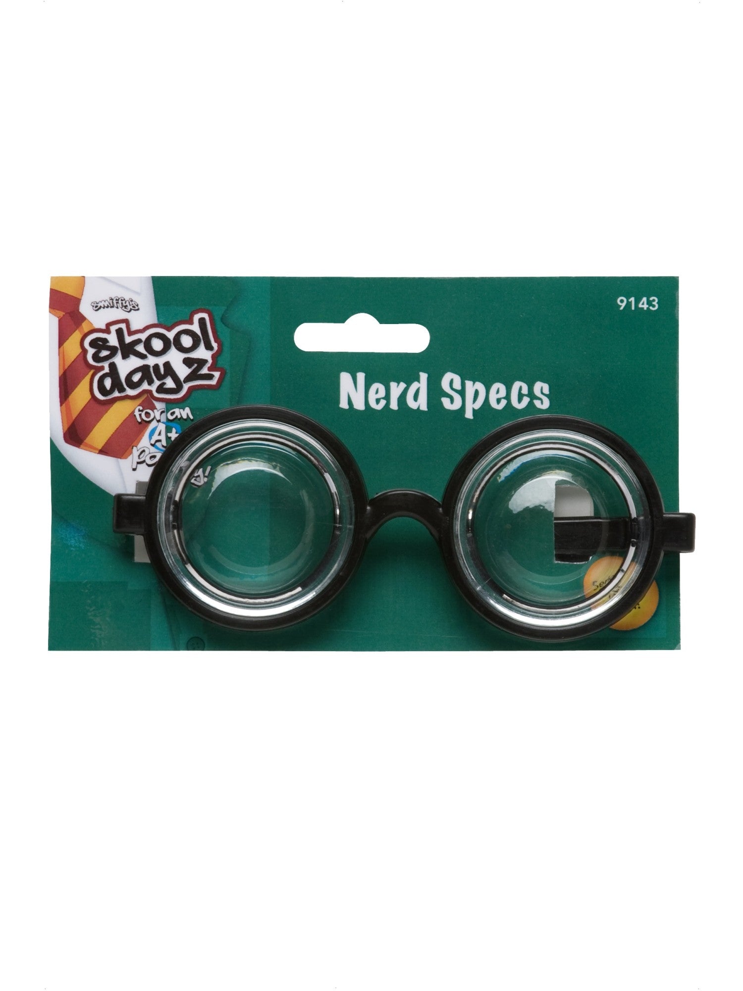 smiffys-fever-nerd-glasses-kost-mbrille-schwarz image 2