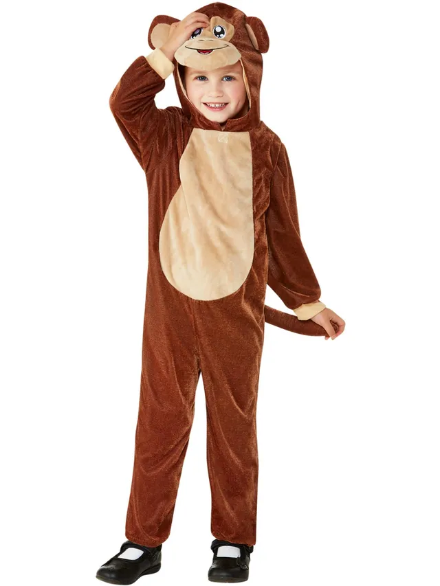 smiffys-fever-affenkost-m-kleinkind-braun-1-2-jahre-overall image 1