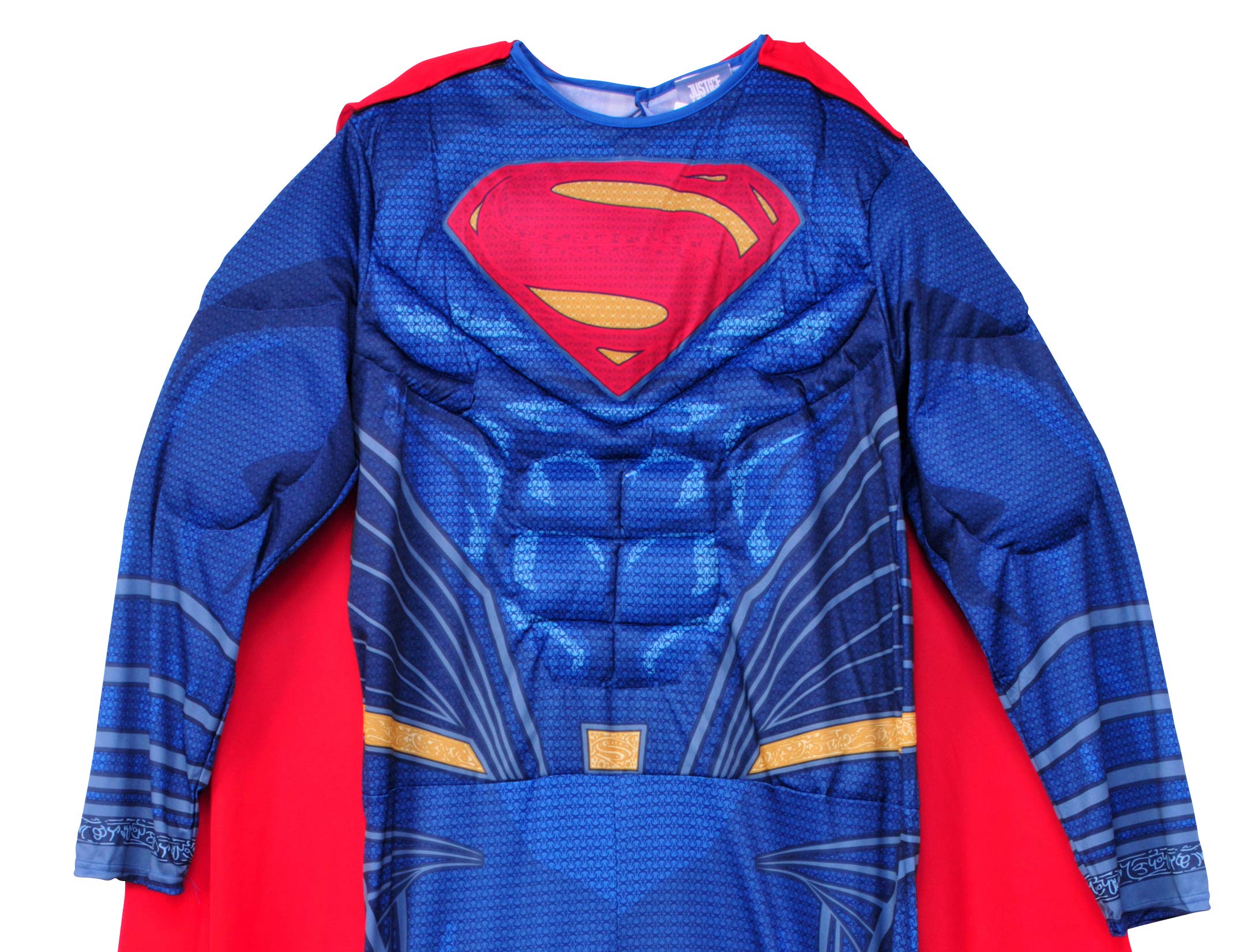 dc-superman-deluxe-muskel-kost-m-herren-mit-umhang image 5