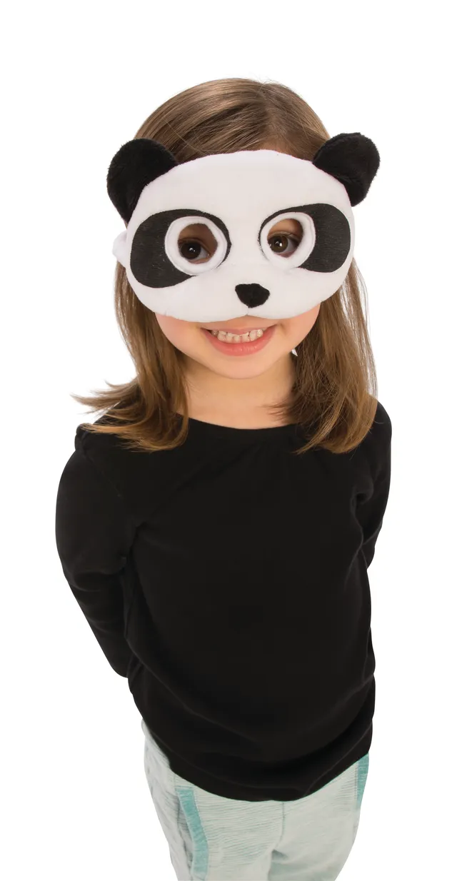 rubies-panda-pl-schmaske-mit-ohren-tiermaske image 1