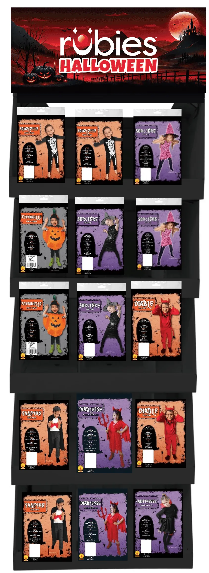 rubies-halloween-kost-m-verkaufsst-nder-display-230-cm image 1